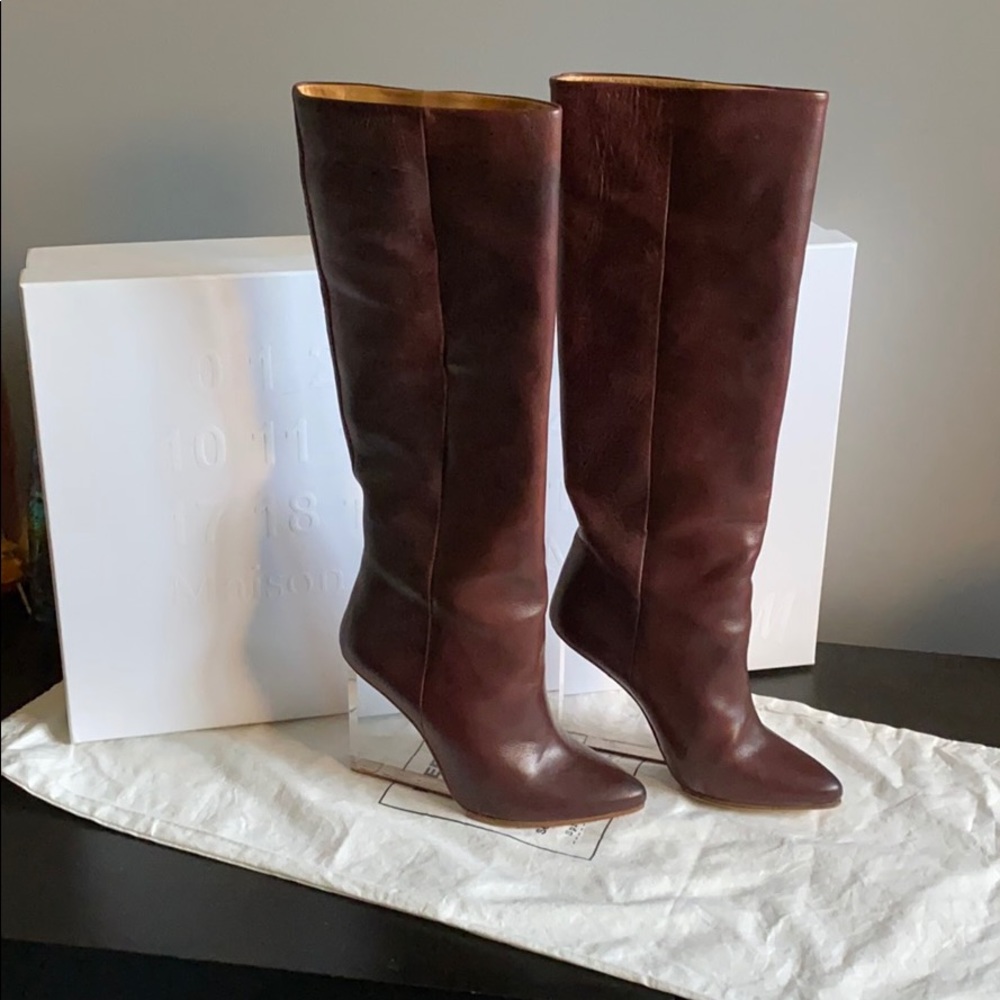 Margiela for H&M Invisible Wedge Knee High Boot